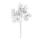 White Flocked Cedar Branch, 12ct.